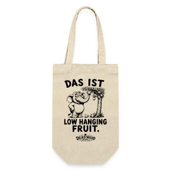 Business Buzzword Humor | Sarkasmus Geschenk Büro - Geschenkbeutel für Flaschen - Natur - Vorne