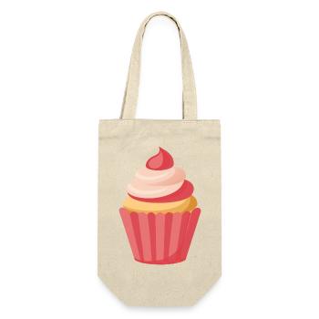 cupcake - Gift Bag for Bottles - nature - Front