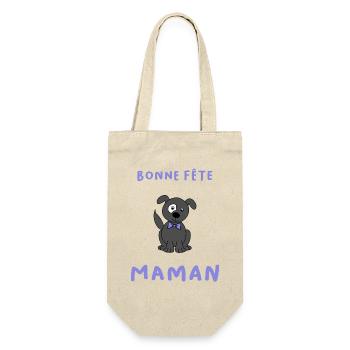 BONNE FÊTE. FÊTE DES MÈRES. FÊTE DES PÈRES. FÊTE - Sac à bouteille - nature - Devant