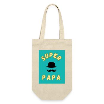 BONNE FÊTE PAPA. PAPA. FÊTE DES PÈRES. BONNE FÊTE - Sac à bouteille - nature - Devant
