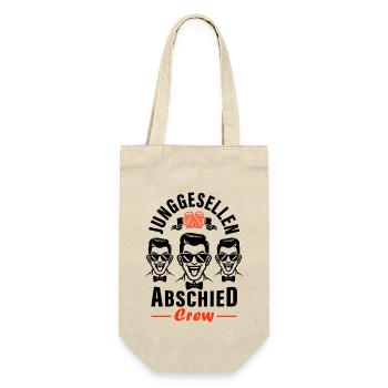 Bachelor Party Crew Bachelor Party - Gift Bag for Bottles - nature - Front