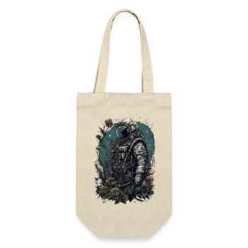 Astronaut overgrown with plants - Surreal - Gift Bag for Bottles - nature - Front