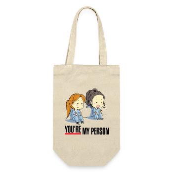 Vous êtes ma personne - Sac à bouteille - nature - Devant