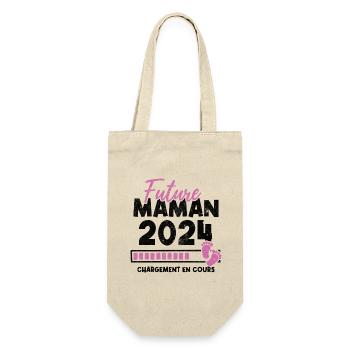 Future maman 2024 chargement en cours - Sac à bouteille - nature - Devant