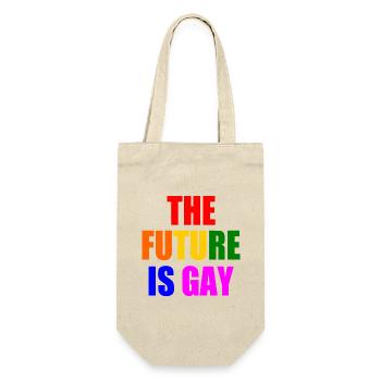 the future is gay - Gift Bag for Bottles - nature - Front