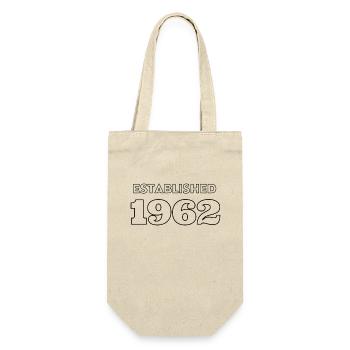Established 1962 - Gift Bag for Bottles - nature - Front