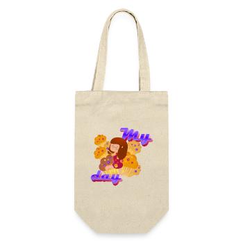 My day - Gift Bag for Bottles - nature - Front