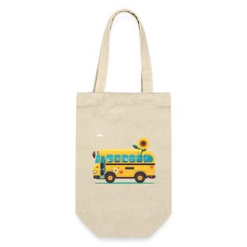 Charming Bus Trip 6 - Gift Bag for Bottles - nature - Front