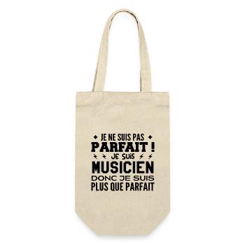 Un Musicien plus que parfaite, métier de rêve - Sac à bouteille - nature - Devant
