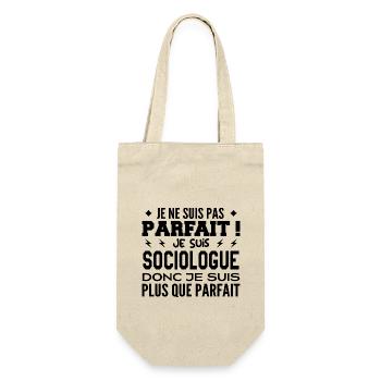 Un Sociologue plus que parfaite, métier de rêve - Sac à bouteille - nature - Devant