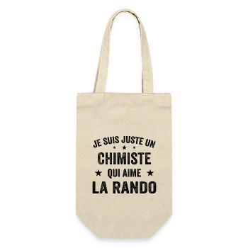 Fier d’être Chimiste et Passionné de Randonnée - Sac à bouteille - nature - Devant