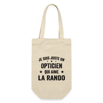 Fier d’être Opticien et Passionné de Randonnée - Sac à bouteille - nature - Devant