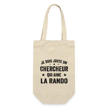 Fier d’être Chercheur et Passionné de Randonnée - Sac à bouteille - nature - Devant