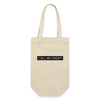 Call me Daddy - Gift Bag for Bottles - nature - Front