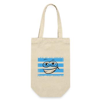 Life is too short not to smile - Gift Bag for Bottles - nature - Front