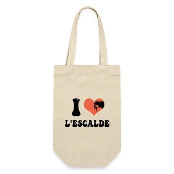 j aime l escalade - Sac à bouteille - nature - Devant