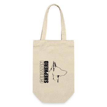 GERMAN SHEPHERD Dog Dog IGP Dog Sport Wilsigns - Gift Bag for Bottles - nature - Front