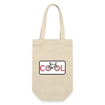 cool bike bike - Gift Bag for Bottles - nature - Front