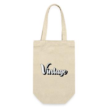 VINTAGE T-shirt - Sac à bouteille - nature - Devant