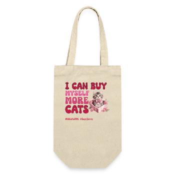 Valentine's Day Cat - Gift Bag for Bottles - nature - Front