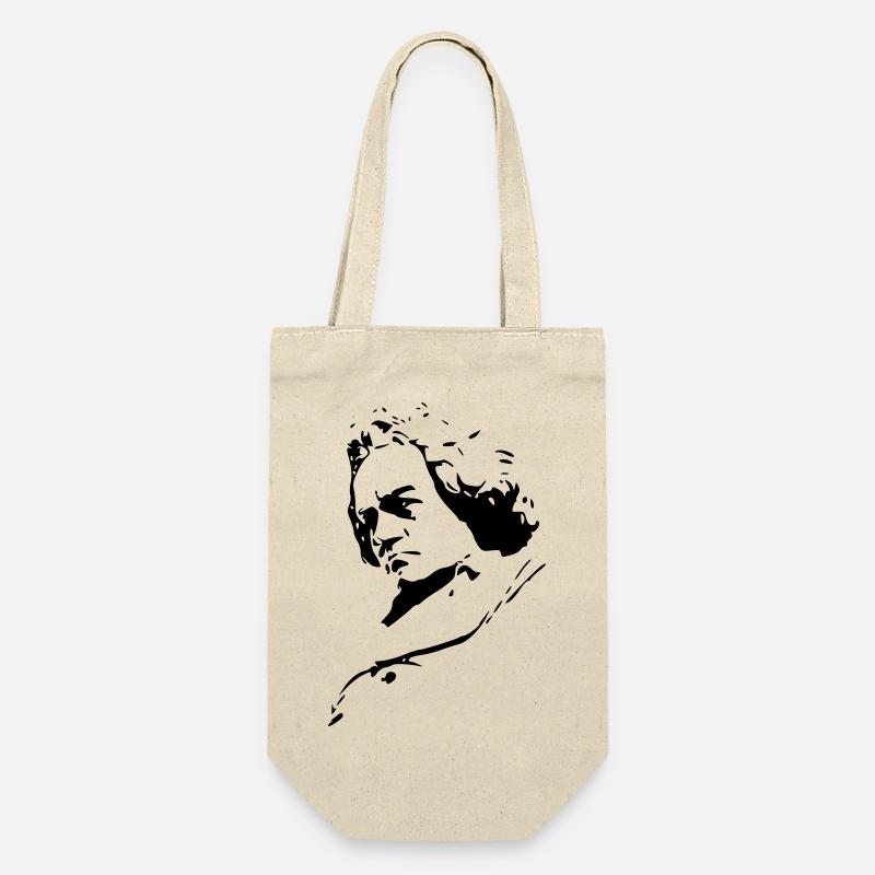 Beethoven - Gift Bag for Bottles - nature