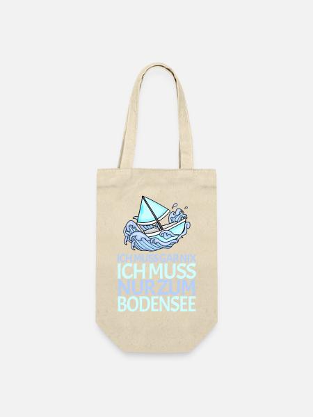 Bodensee - Geschenkbeutel für Flaschen - Natur