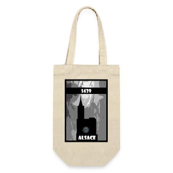 Strasbourg Cathedral Alsace - Gift Bag for Bottles - nature - Front