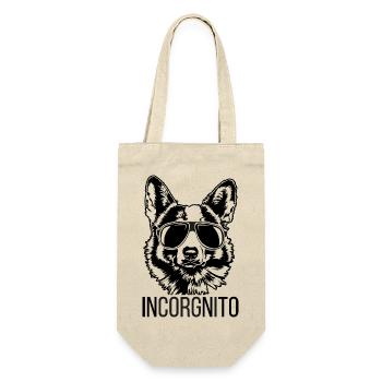 INCORGNITO Welsh Corgi Dog Saying Dogs Wilsigns - Gift Bag for Bottles - nature - Front