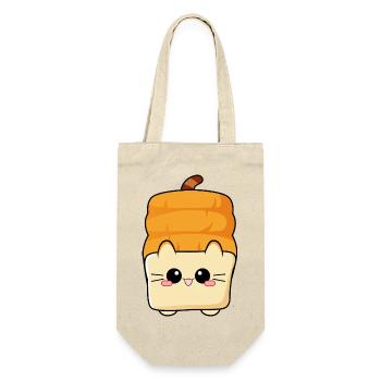 Toast Cat Kitty Bread Cat - Gift Bag for Bottles - nature - Front