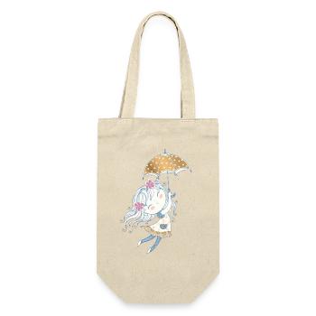Petite fille Parapluie Magique : Envolée féerique - Sac à bouteille - nature - Devant