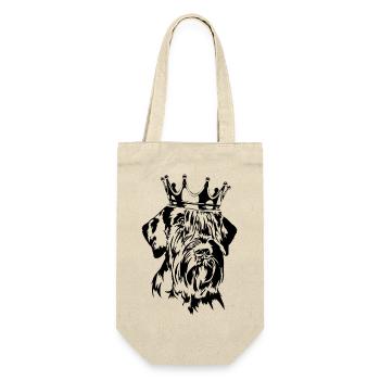Schnauzer géant couronne chiens chiens Wilsigns - Sac à bouteille - nature - Devant