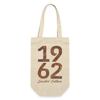 Vintage 1962 Limited Edition Rust Look - Gift Bag for Bottles - nature - Front