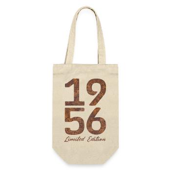 Vintage 1956 Limited Edition Rust Look - Gift Bag for Bottles - nature - Front