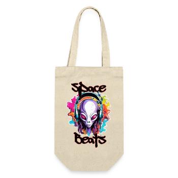 Headphones / Audio / Music / Sound / Cool - Gift Bag for Bottles - nature - Front