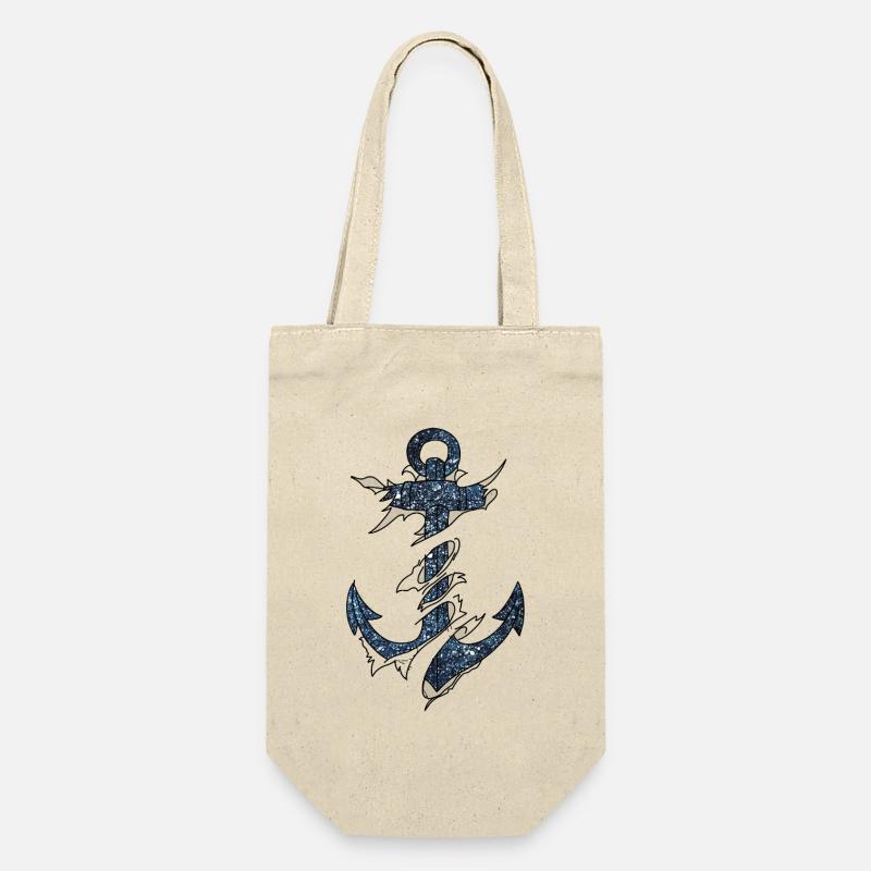 Cosmic Anchor - Gift Bag for Bottles - nature
