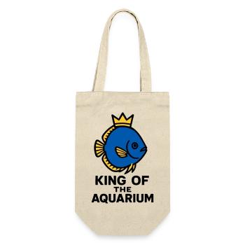 The King of the Aquarium Crowned Discus Fish - Gift Bag for Bottles - nature - Front