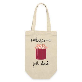 Twisted like a jar - Gift Bag for Bottles - nature - Front