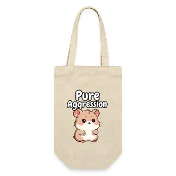 Hamster d’agressivité pure - Sac à bouteille - nature - Devant