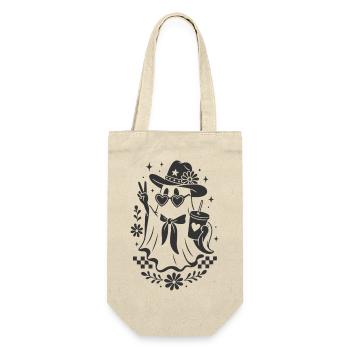 Cowgirl Geist - Geschenkbeutel für Flaschen - Natur - Vorne