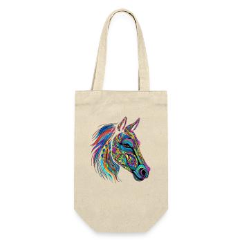 Show Jumping Horseman Sports Falkenstein - Gift Bag for Bottles - nature - Front