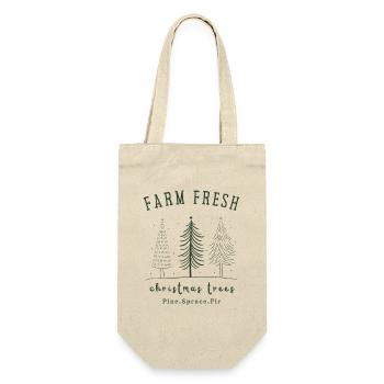 Farm Fresh, Arbres de Noël - Sac à bouteille - nature - Devant