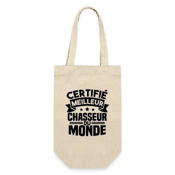Certifié meilleur chasseur du monde - Sac à bouteille - nature - Devant