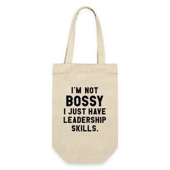 Je ne suis pas autoritaire, j’ai juste des compétences en leadership - Sac à bouteille - nature - Devant