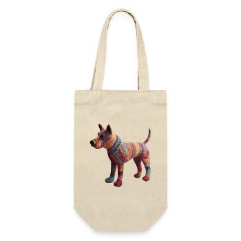 Connu comme un chien coloré est une figure de style - Sac à bouteille - nature - Devant