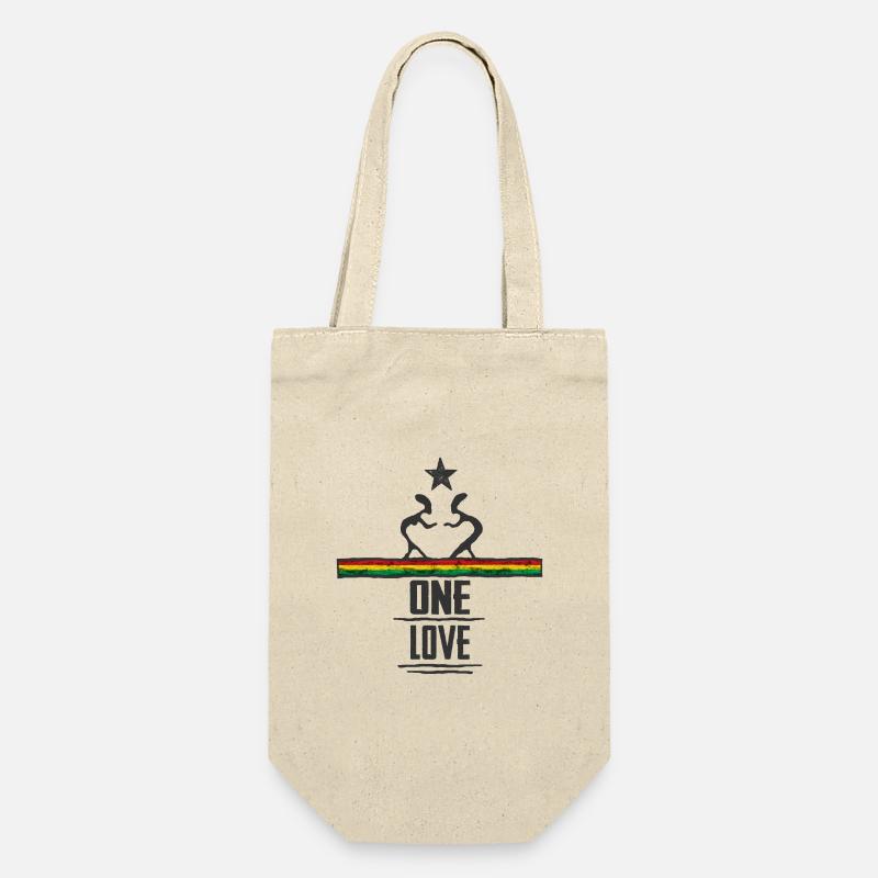 one love reggae - Sac à bouteille - nature