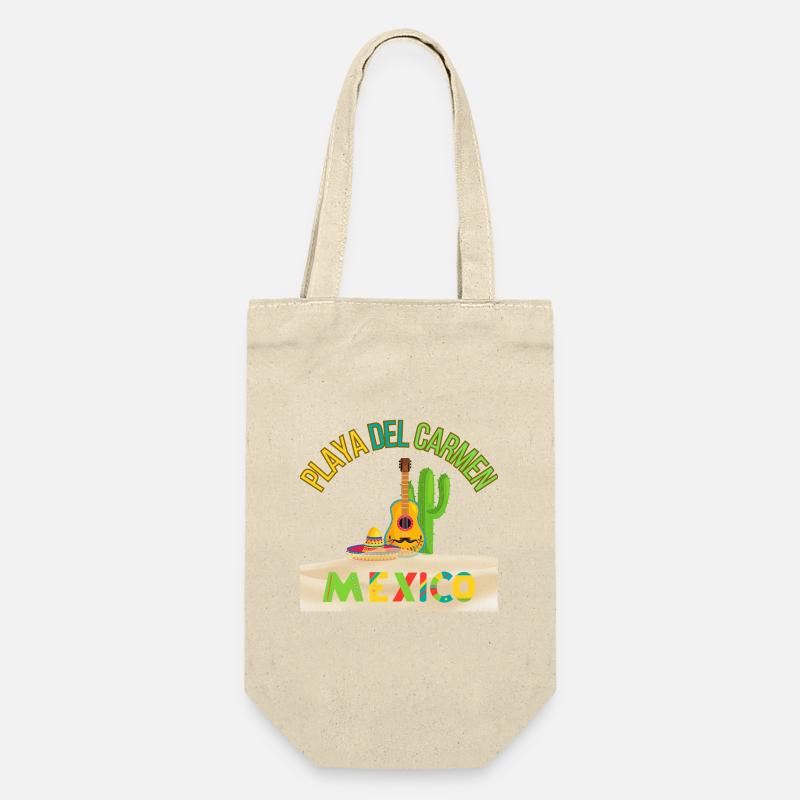playa del carmen Mexiko - Geschenkbeutel für Flaschen - Natur