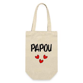 BONNE FÊTE PAPA. PAPA. FÊTE DES PÈRES. BONNE FÊTE - Sac à bouteille - nature - Devant