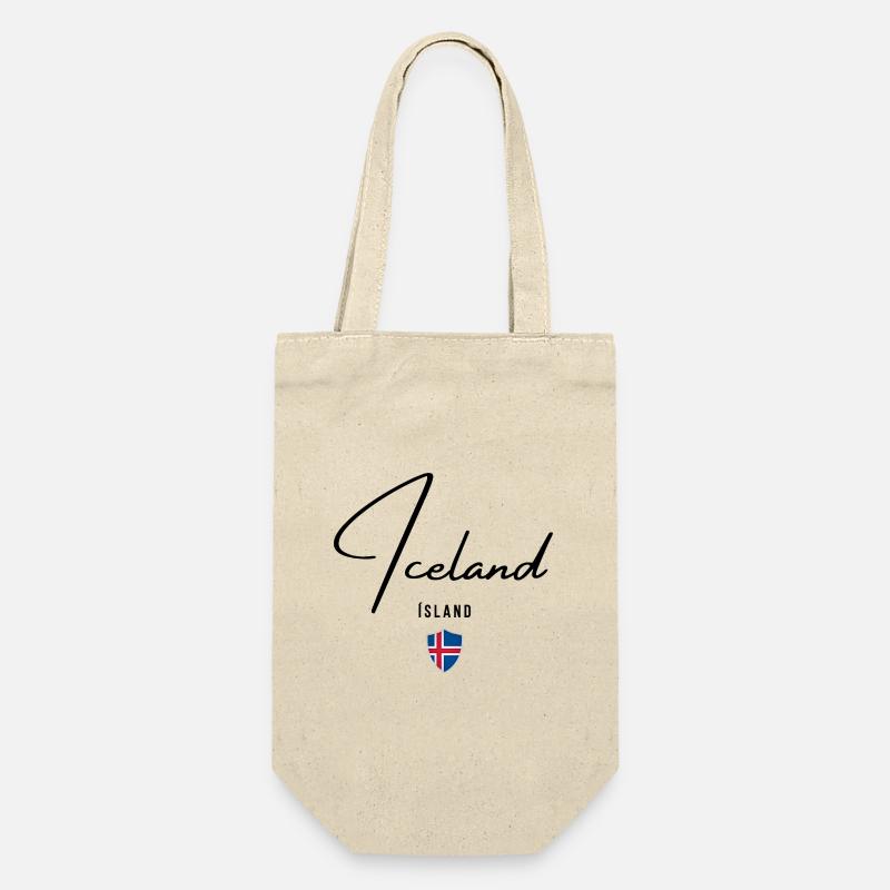 Drapeau de l’Islande, fierté islandaise - Sac à bouteille - nature