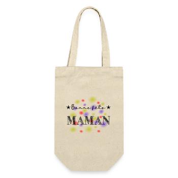 BONNE FÊTE MAMAN. MAMAN. FÊTE DES MÈRES. FÊTE - Sac à bouteille - nature - Devant