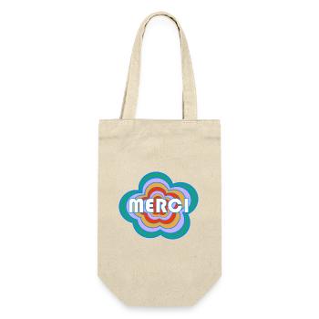 MERCI. MAÎTRESSE. MAÎTRE. MERCI MAÎTRESSE - Sac à bouteille - nature - Devant